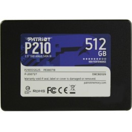 Накопитель SSD Patriot 512Gb P210 P210S512G25 {SATA 3.0}